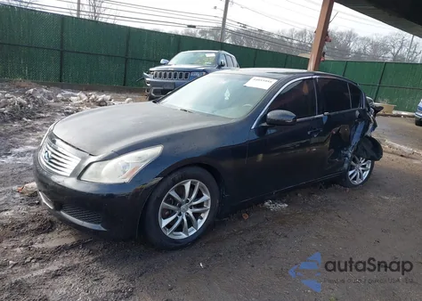 2008 Infiniti G35X from USA, damaged, VIN JNKBV61F08C255718